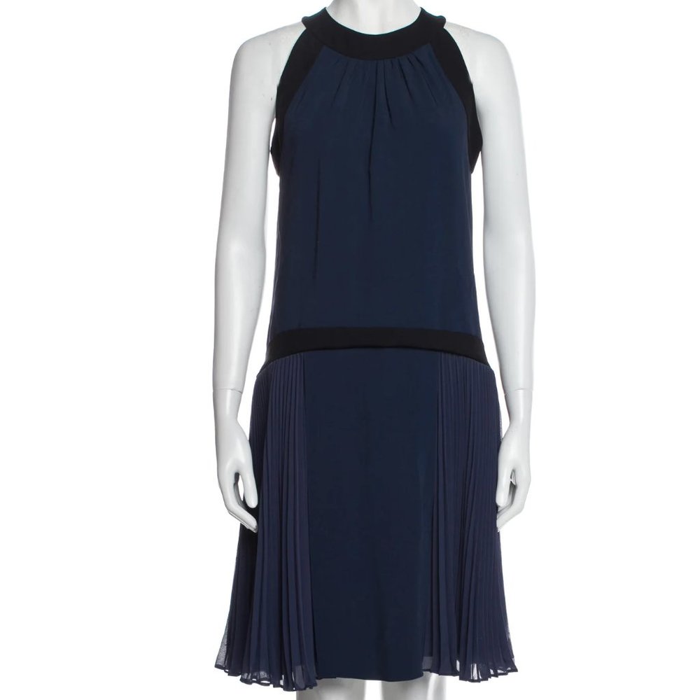 JUST CAVALLI Crew Neck Knee-Length Dress, SZ XS